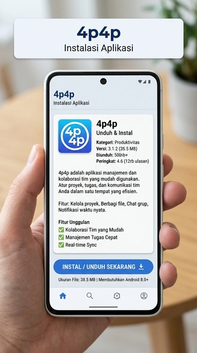 Unduh dan Instal 4p4p APK untuk Android