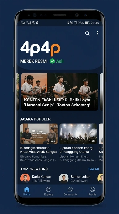 Download Resmi APK 4p4p untuk Android Indonesia
