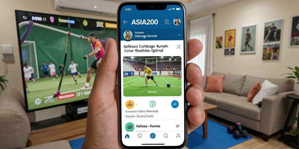 Tampilan antarmuka aplikasi ASIA200 yang simpel dan mudah digunakan.